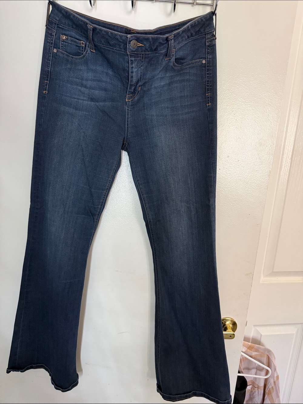 Celebrity Pink Dark Blue Flare Jeans